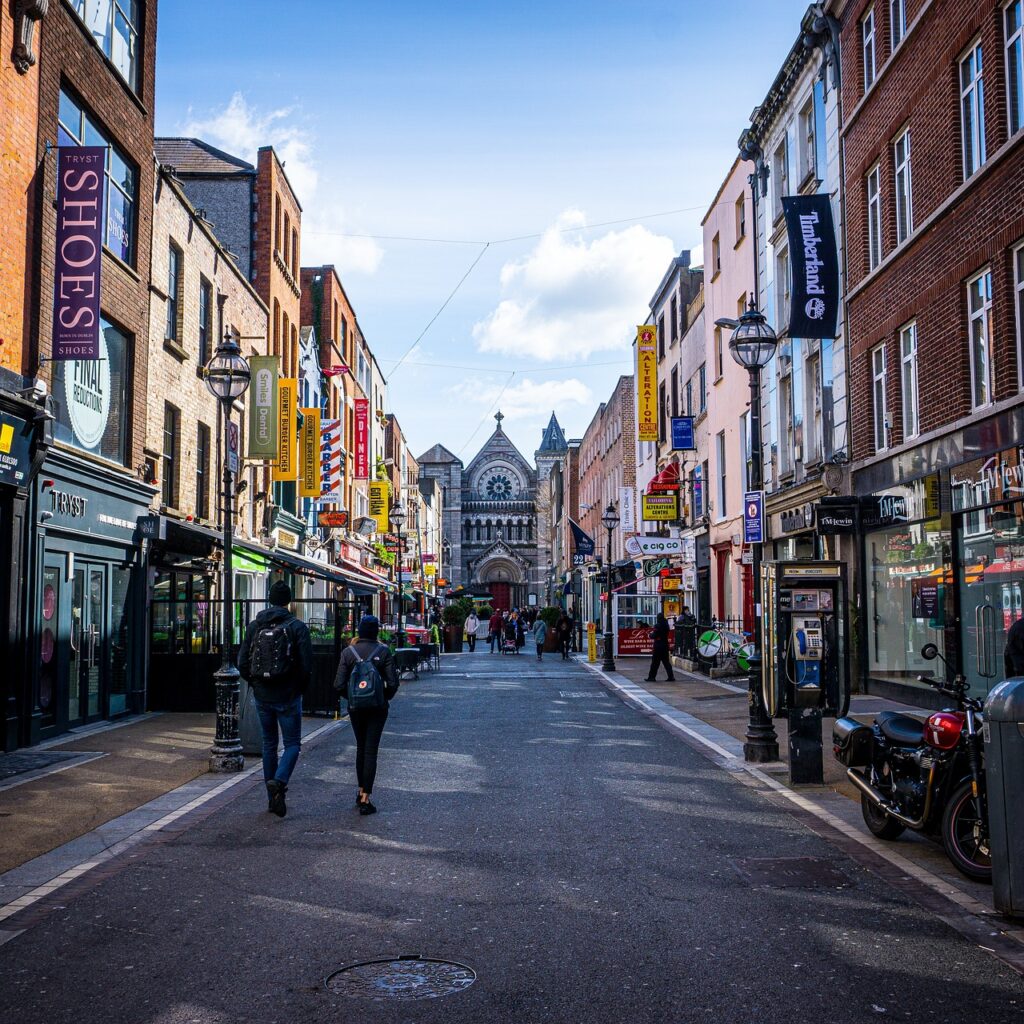 Dublin city centre, Ireland