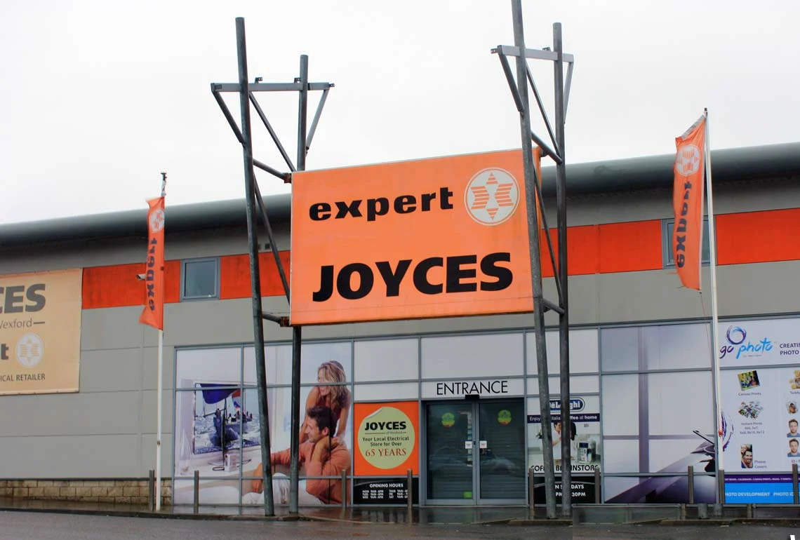 Joyces Electrical store exterior Clonard Retail Park Wexford